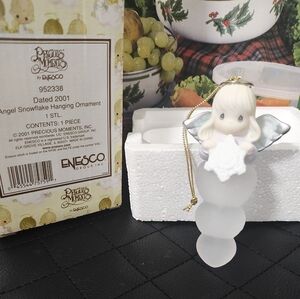 Precious moments Christmas Angel ornament